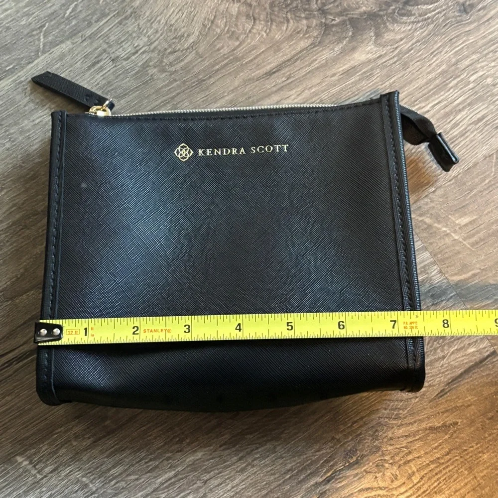 Kendra Scott Black Toiletry/Cosmetic Bag